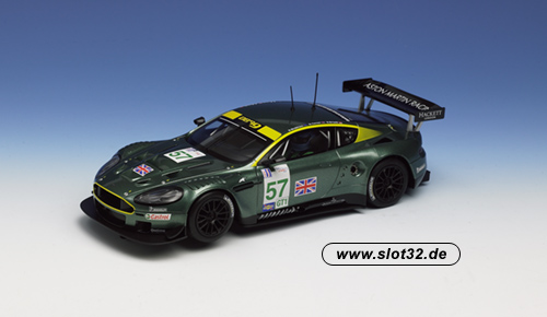 SCALEXTRIC Aston Martin DBR9 racing yellow nose # 57